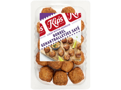 Gehaktballetjes sate product foto