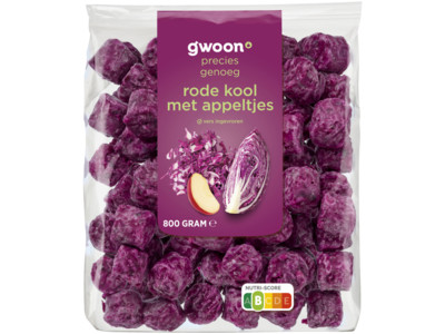 Rode kool met appeltjes product foto