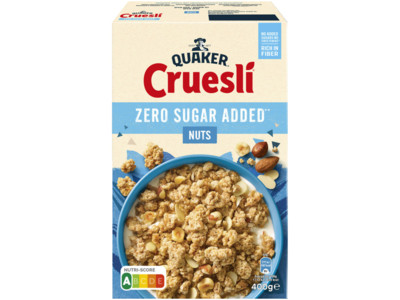 Cruesli noten zero sugar product foto