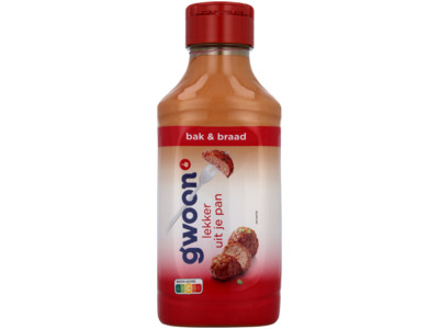 Bak en braad vloeibaar product foto