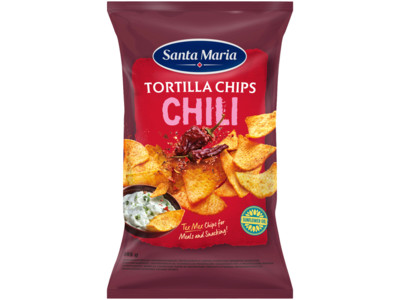 Tortilla chips chili product foto
