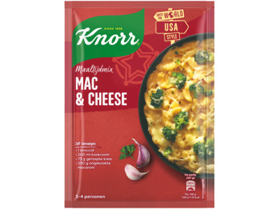 Maaltijdmix mac & cheese product foto
