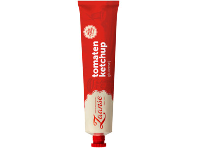 Zaanse tomaten ketchup product foto