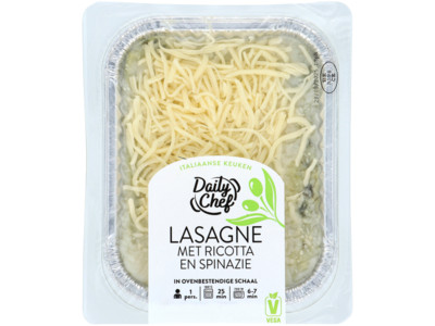 Lasagne spinazie product foto