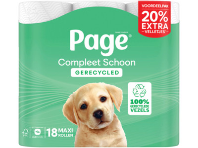 Compleet schoon recycled product foto