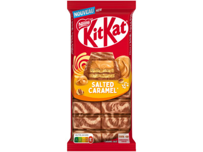 Chocoladereep salted caramel product foto