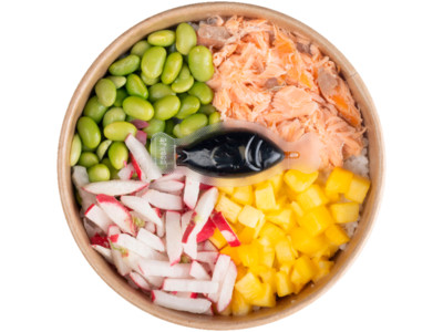 Pokebowl zalm product foto