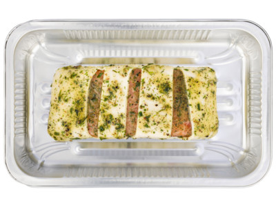 Zalm in bladerdeeg product foto