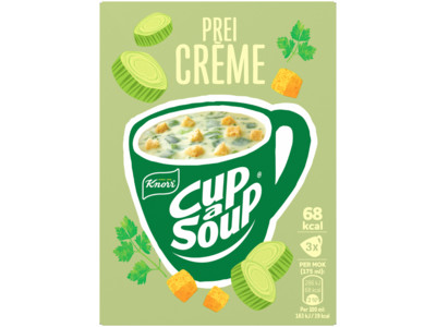 Cup a soup prei creme product foto