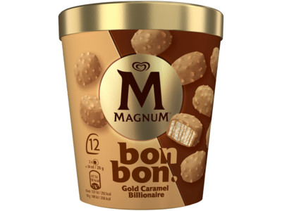 Bonbon gold caramel billionair product foto