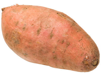 Zoete aardappel product foto