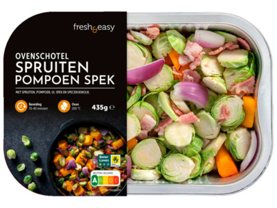 Ovenschotel spruit pompoen product foto