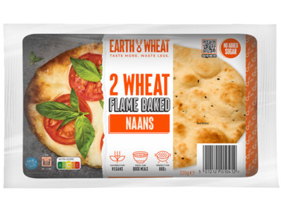 Wheat naan product foto