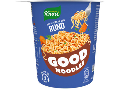 Good noodles rund product foto