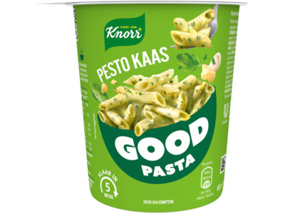 Good pasta pesto kaas product foto