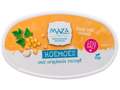 Hoemoes minder zout product foto