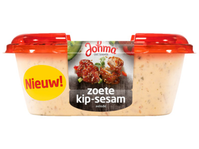 Zoete kip-sesam salade product foto