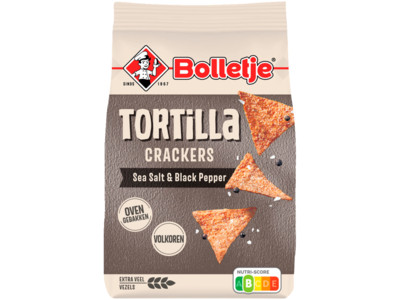 Tortilla cracker salt & pepper product foto