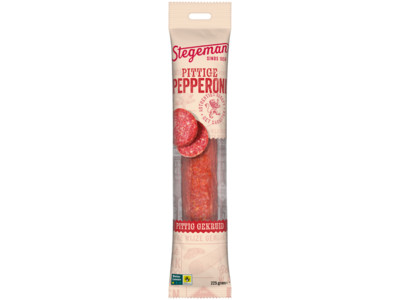 Pittige pepperoni product foto