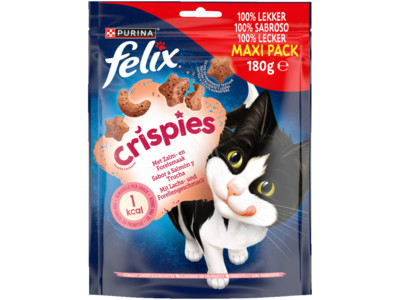 Crispies met zalm- en forelsmaak product foto