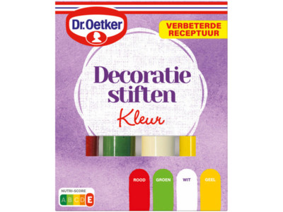 Decoratie stiften kleur product foto
