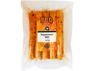 Kippenworst BBQ product foto