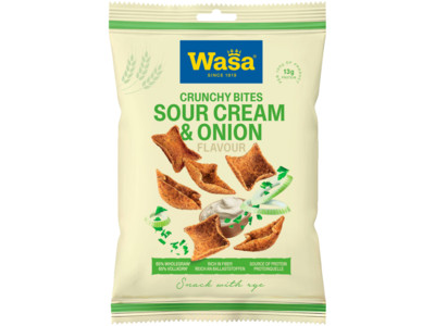 Crunchy bites sour cream onion product foto