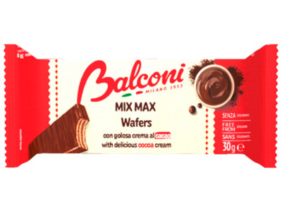 Cacao wafer mix product foto