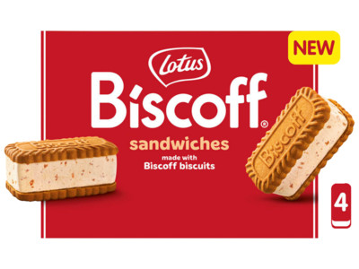 Biscoff ijssandwiches product foto