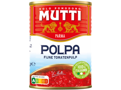 Polpa fijne tomatenpulp product foto