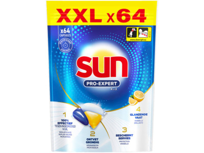Pro-Expert Lemon Vaatwascapsules product foto