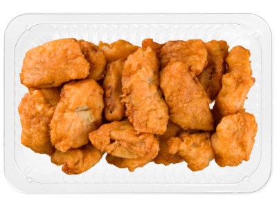 Gebakken kibbeling product foto